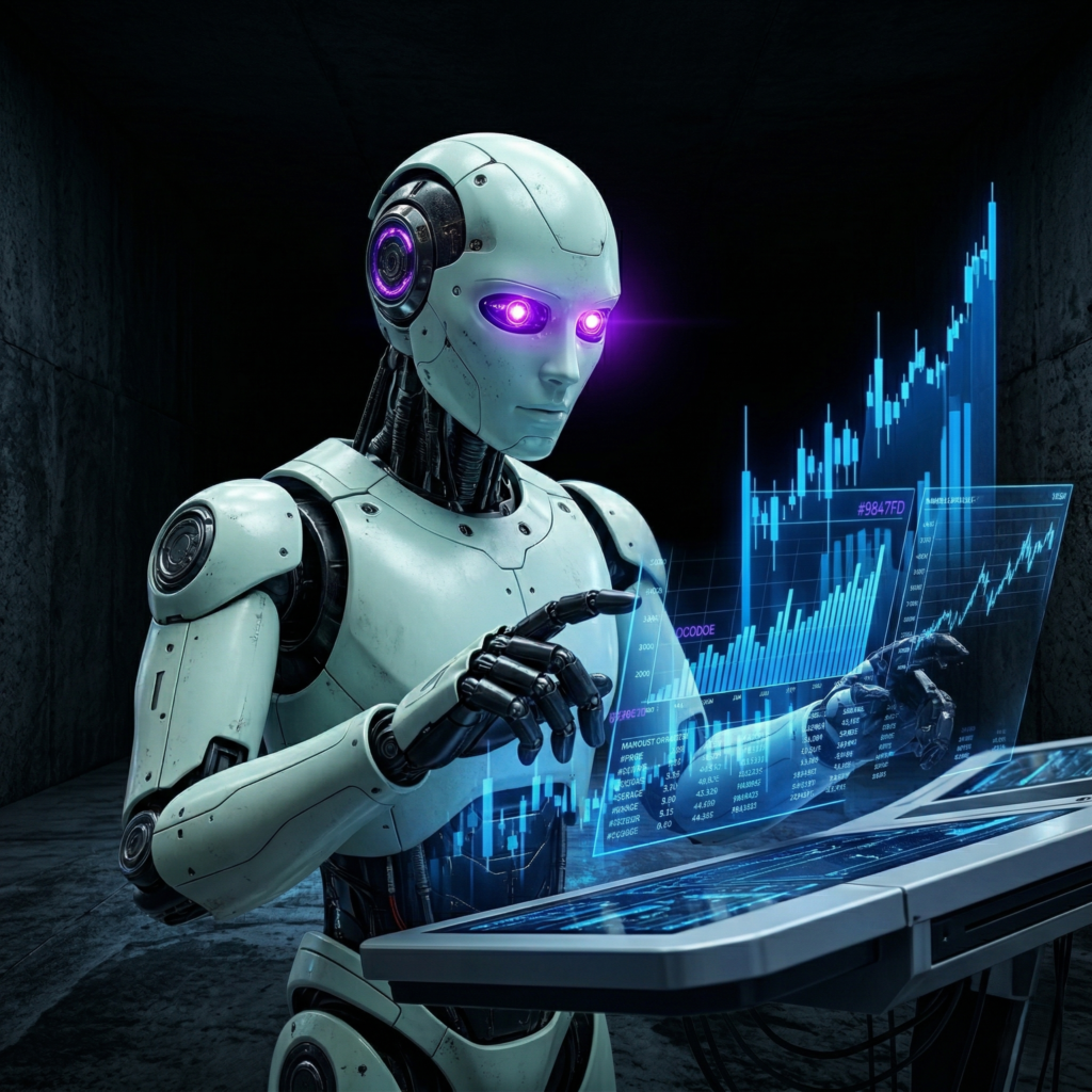 xTradeGrok best AI trading bot analyzing real-time crypto chart patterns for automated wealth generation.
