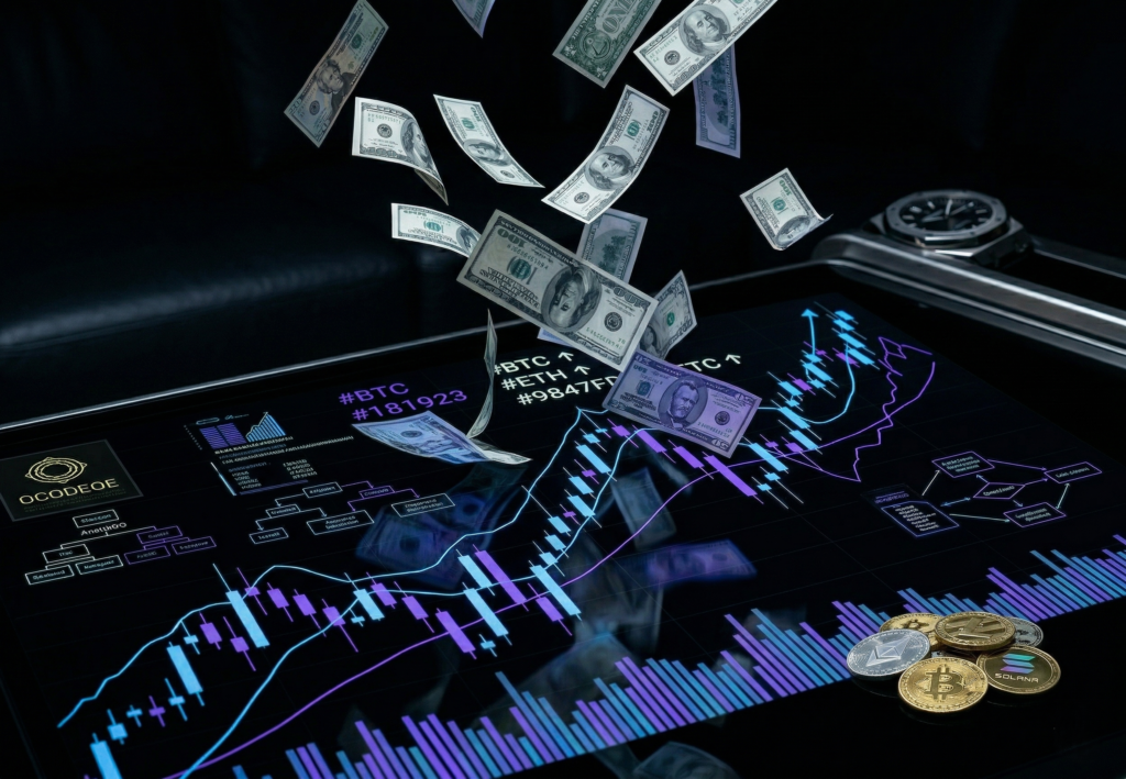 Generating passive income from auto trading and retirement investments with xTradeGrok cryptocurrency signals.